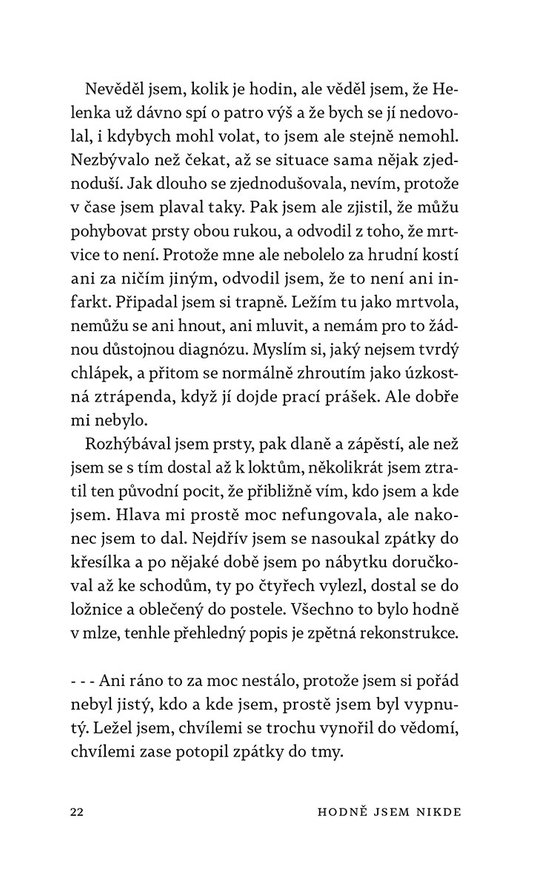 Hodně jsem nikde