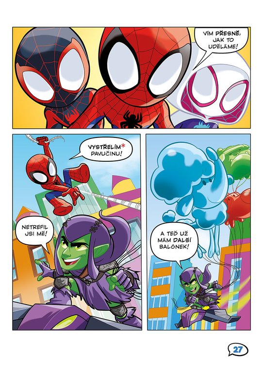 Marvel: Spidey a jeho úžasní přátelé: Tým Spidey zasahuje!
