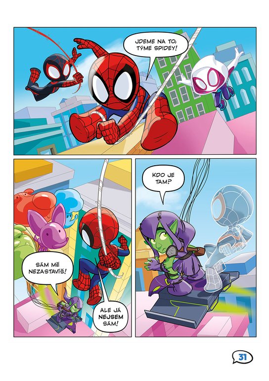 Marvel: Spidey a jeho úžasní přátelé: Tým Spidey zasahuje!
