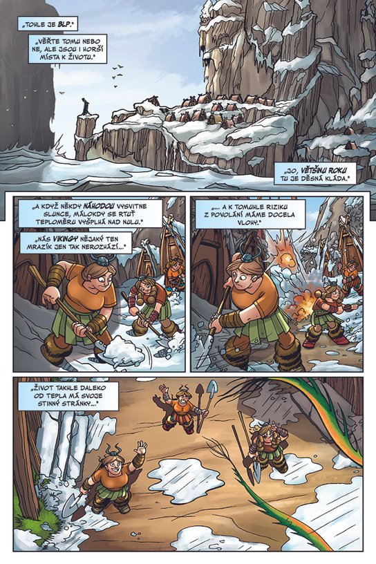Jak vycvičit draky - Jezdci z Blpu: Ledový hrad