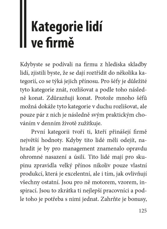 Ze života šéfa