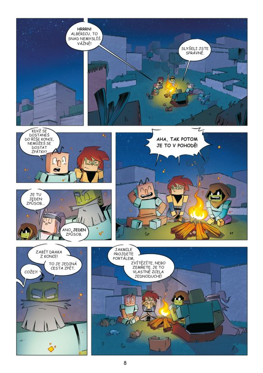Deník malého Minecrafťáka: komiks 4