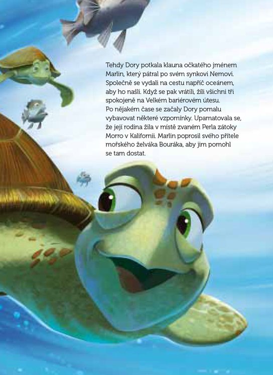 Hledá se Dory - Bezva kniha o Dory