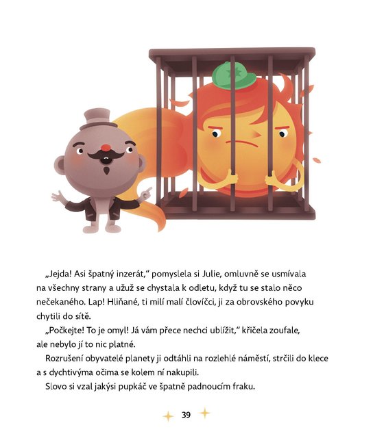 Vesmírné putování komety Julie