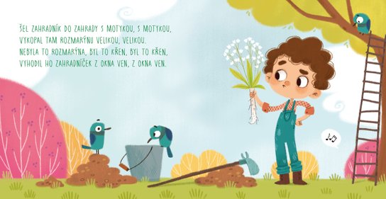 Písničky pro děti 2. Zvesela o povoláních