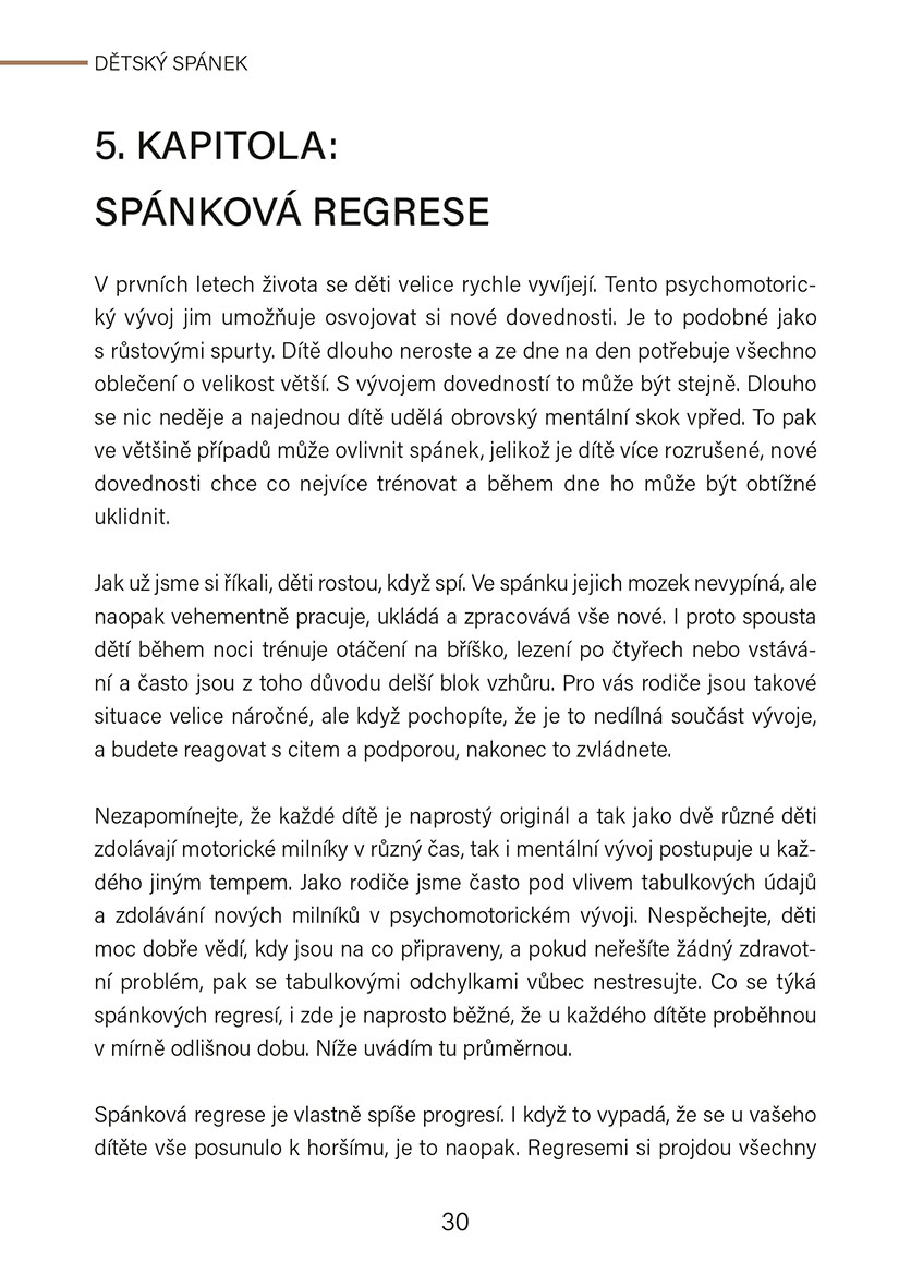 Spánek miminek 