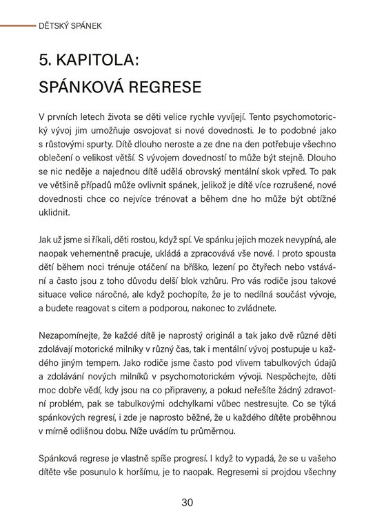 Spánek miminek 