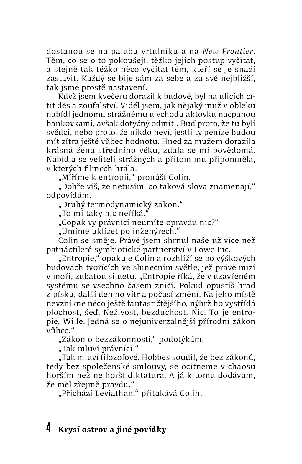 Krysí ostrov a jiné povídky 