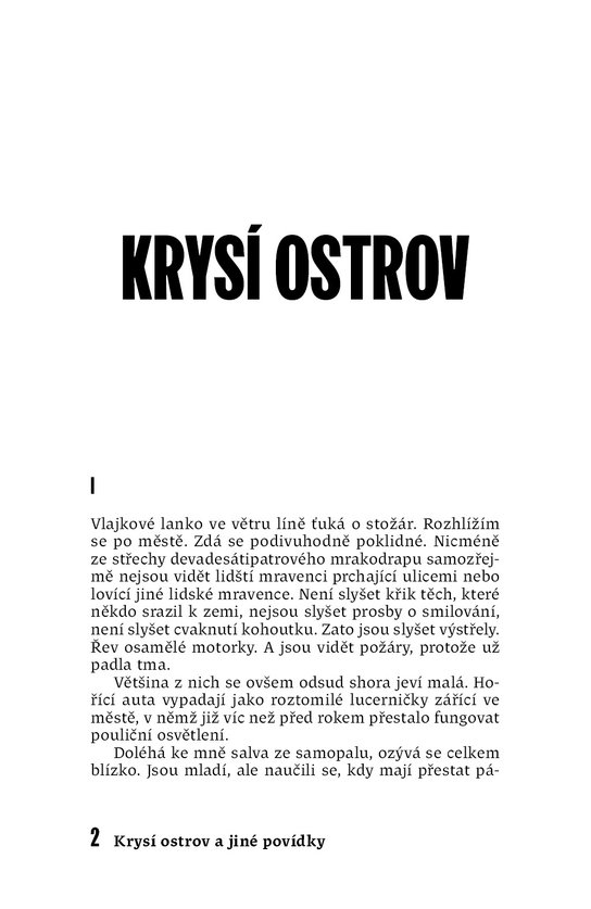 Krysí ostrov a jiné povídky 