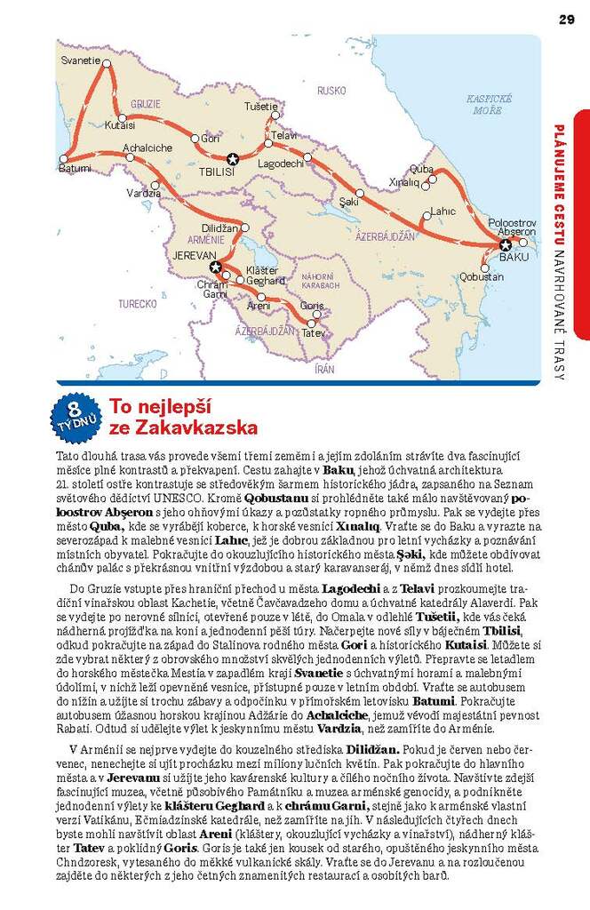 Gruzie, Arménie a Ázerbájdžán