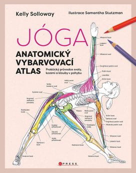 Jóga - anatomický vybarvovací atlas 