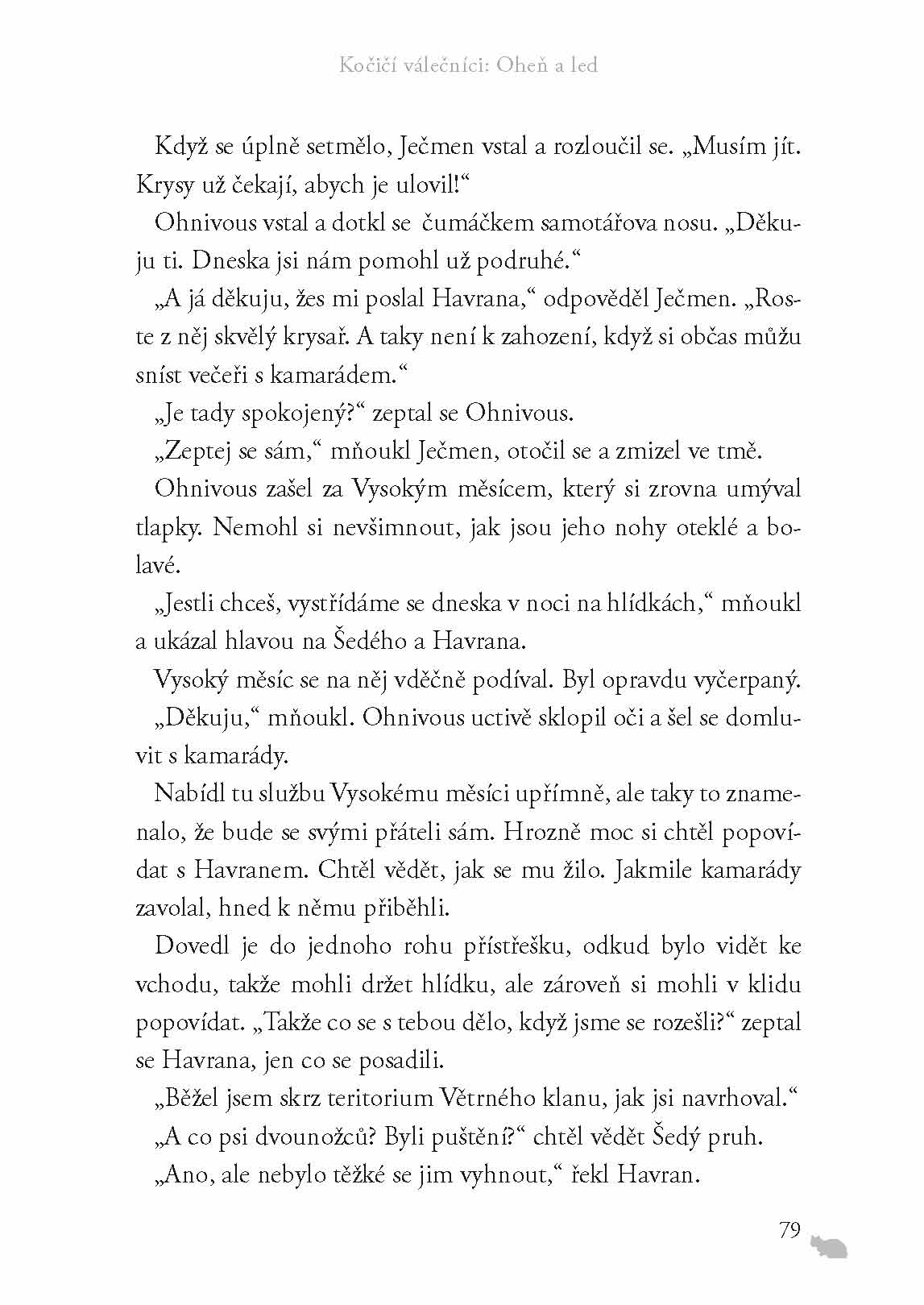 Kočičí válečníci (2) - Oheň a led