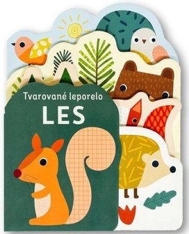 Tvarované leporelo Les
