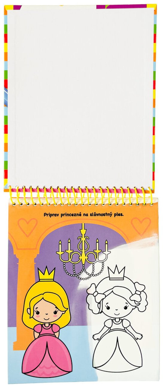 Kúzelné maľovanie Princezné