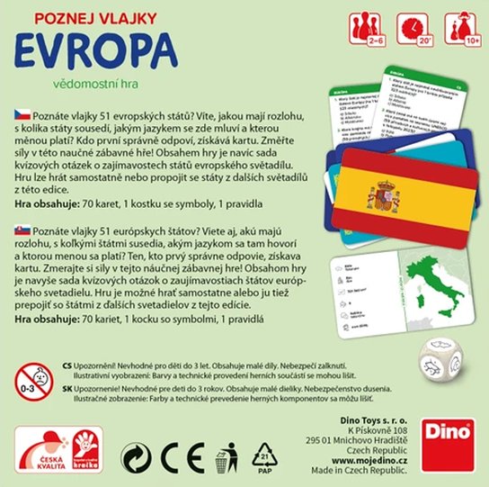 Hra Poznej vlajky Evropa