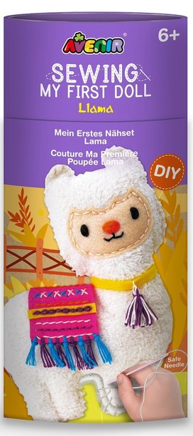 Ušij si plyšáka MAXI Lama