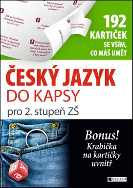 Český jazyk do kapsy pro 2. stup. ZŠ (192 kartiček)