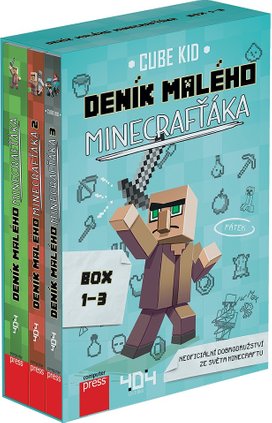 Deník malého Minecrafťáka BOX 1-3