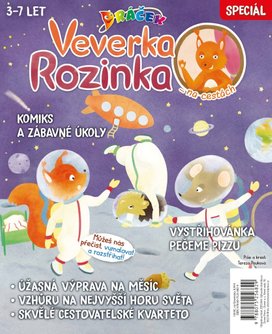 Dráček speciál Veverka Rozinka na cestách