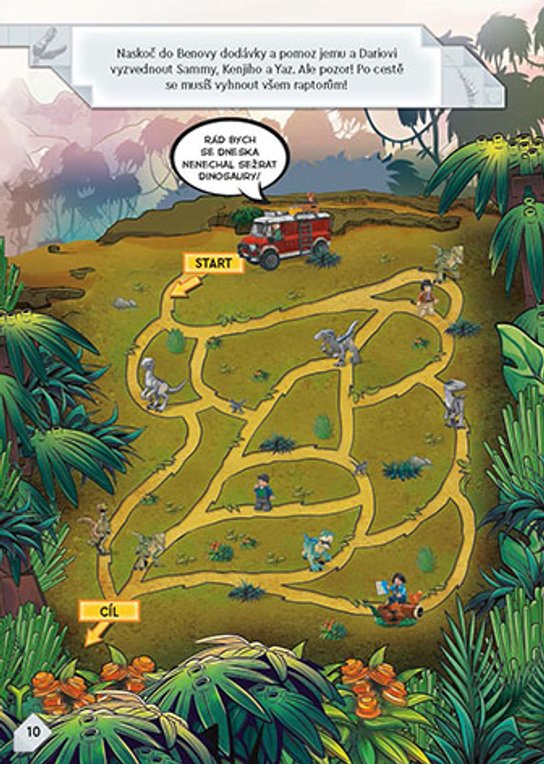 LEGO® Jurassic Dinosauři na útěku