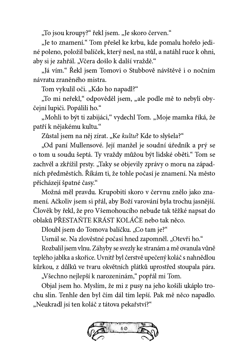 Alchymistova šifra – Znamení moru