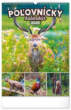 Poľovnícky kalendár 2025 - nástenný kalendár