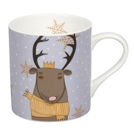 Hrnek Scarfed Animals Deer