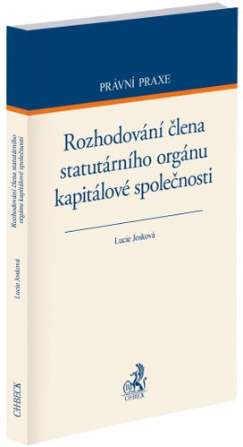 Rozhodování člena statutárního orgánu kapitálové společnosti