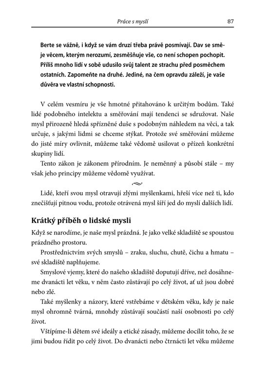 Cesta k úspěchu podle Napoleona Hilla