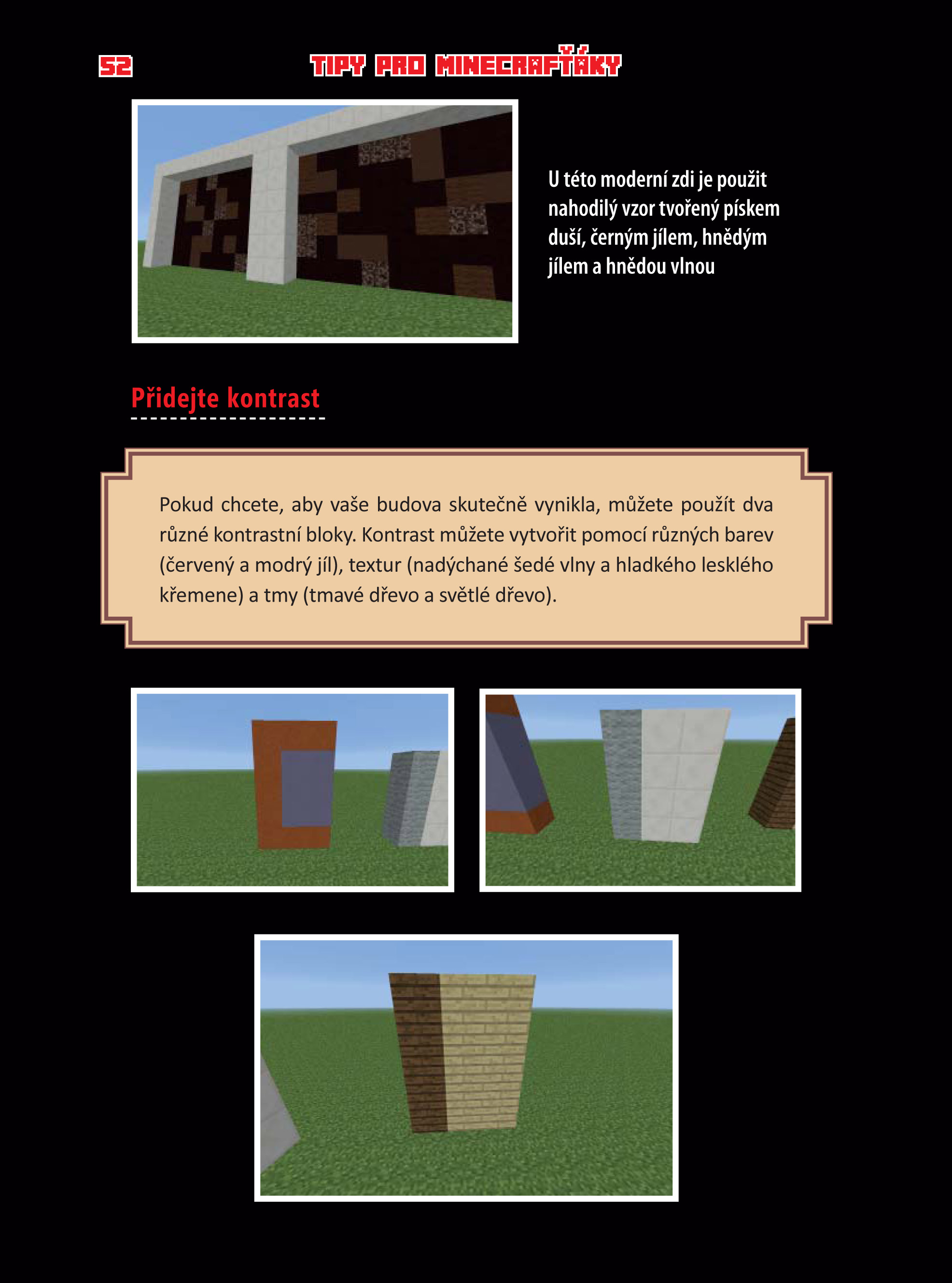 Tajné triky pro Minecrafťáky: Mistr stavitel
