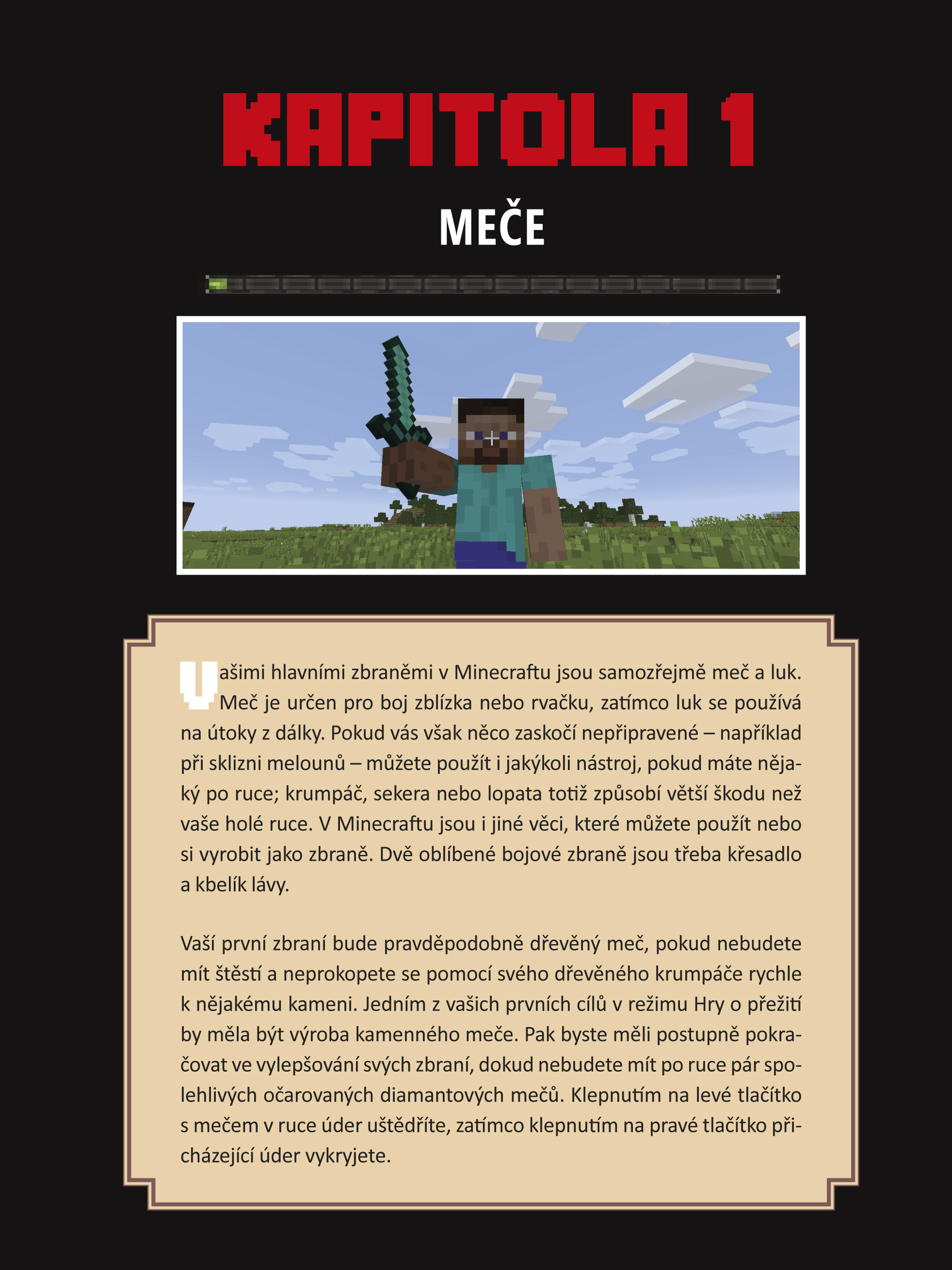 Tajné triky pro Minecrafťáky: Bojová škola