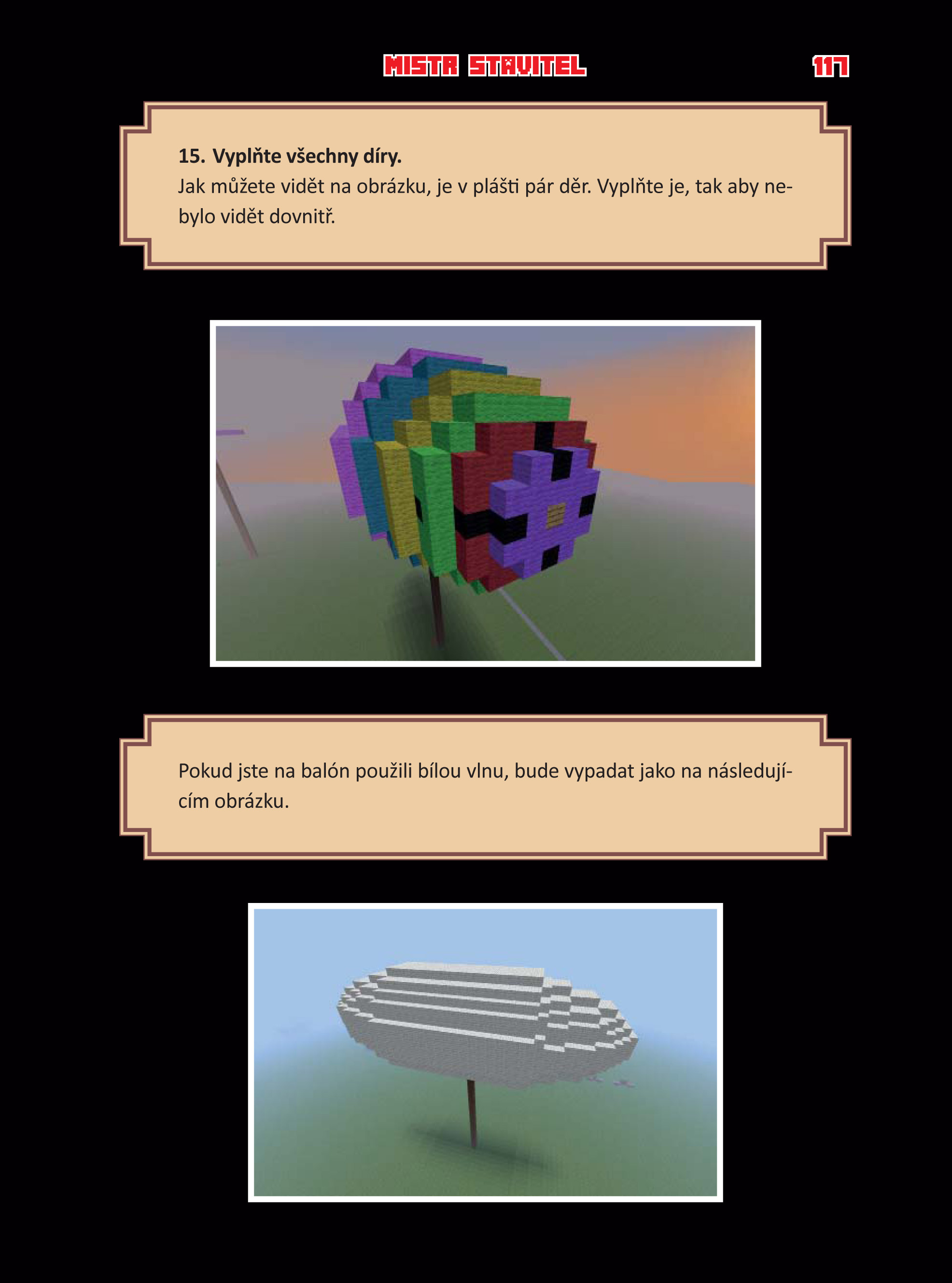 Tajné triky pro Minecrafťáky: Mistr stavitel