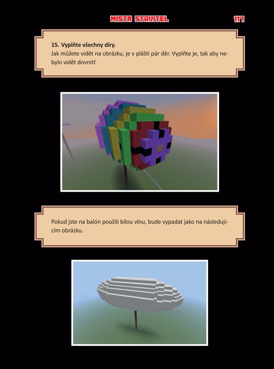 Tajné triky pro Minecrafťáky: Mistr stavitel