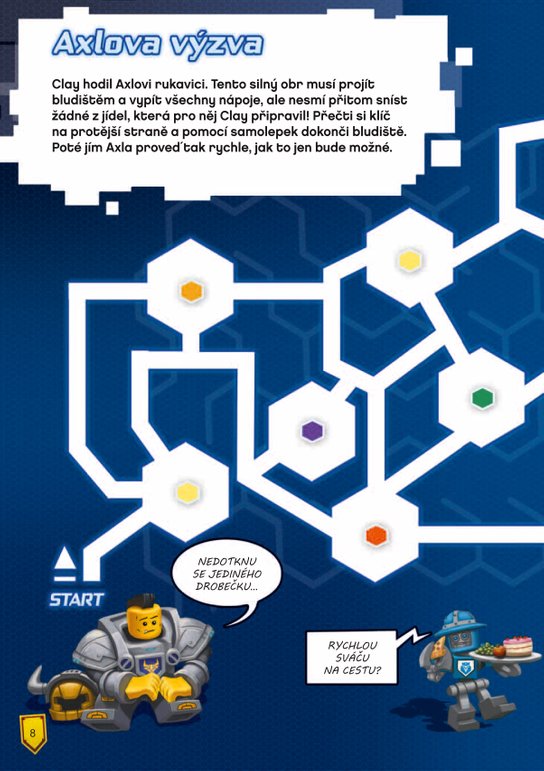LEGO® NEXO KNIGHTS™ Připrav se, pozor, lep!