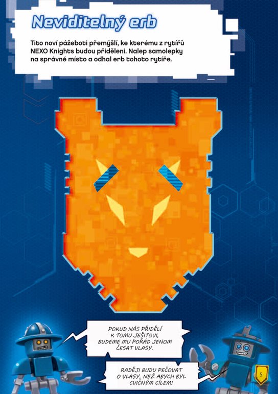 LEGO® NEXO KNIGHTS™ Připrav se, pozor, lep!