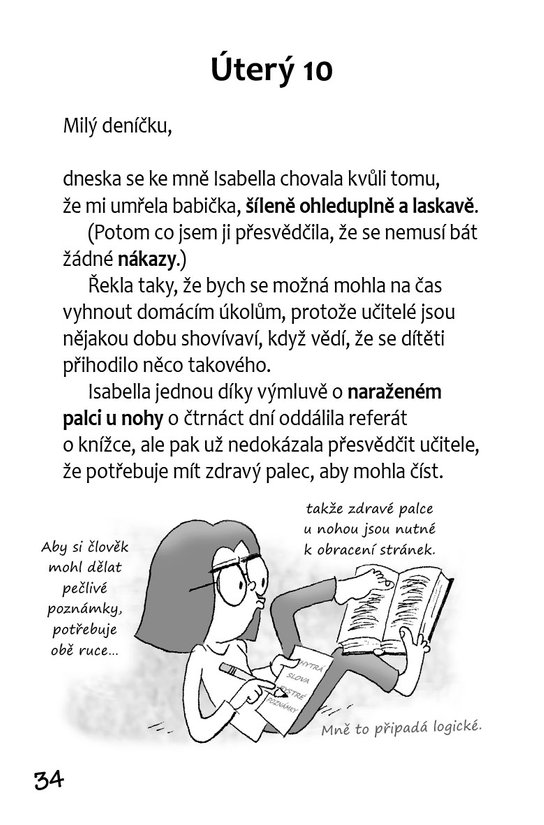 Můj milý deníčku (2. rok) - Všichni jsme padlí na hlavu!