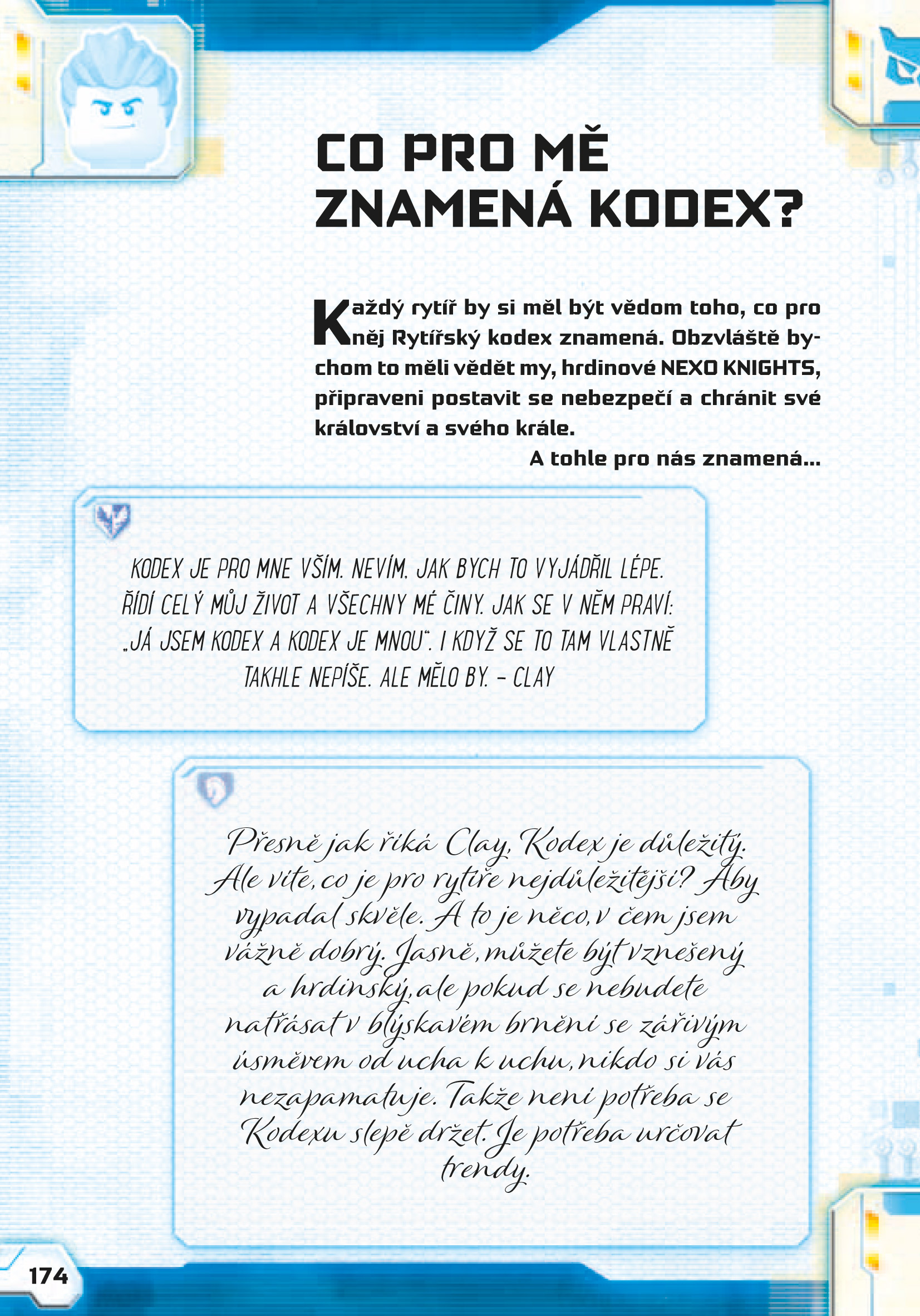 LEGO® NEXO KNIGHTS™ Rytířský kodex