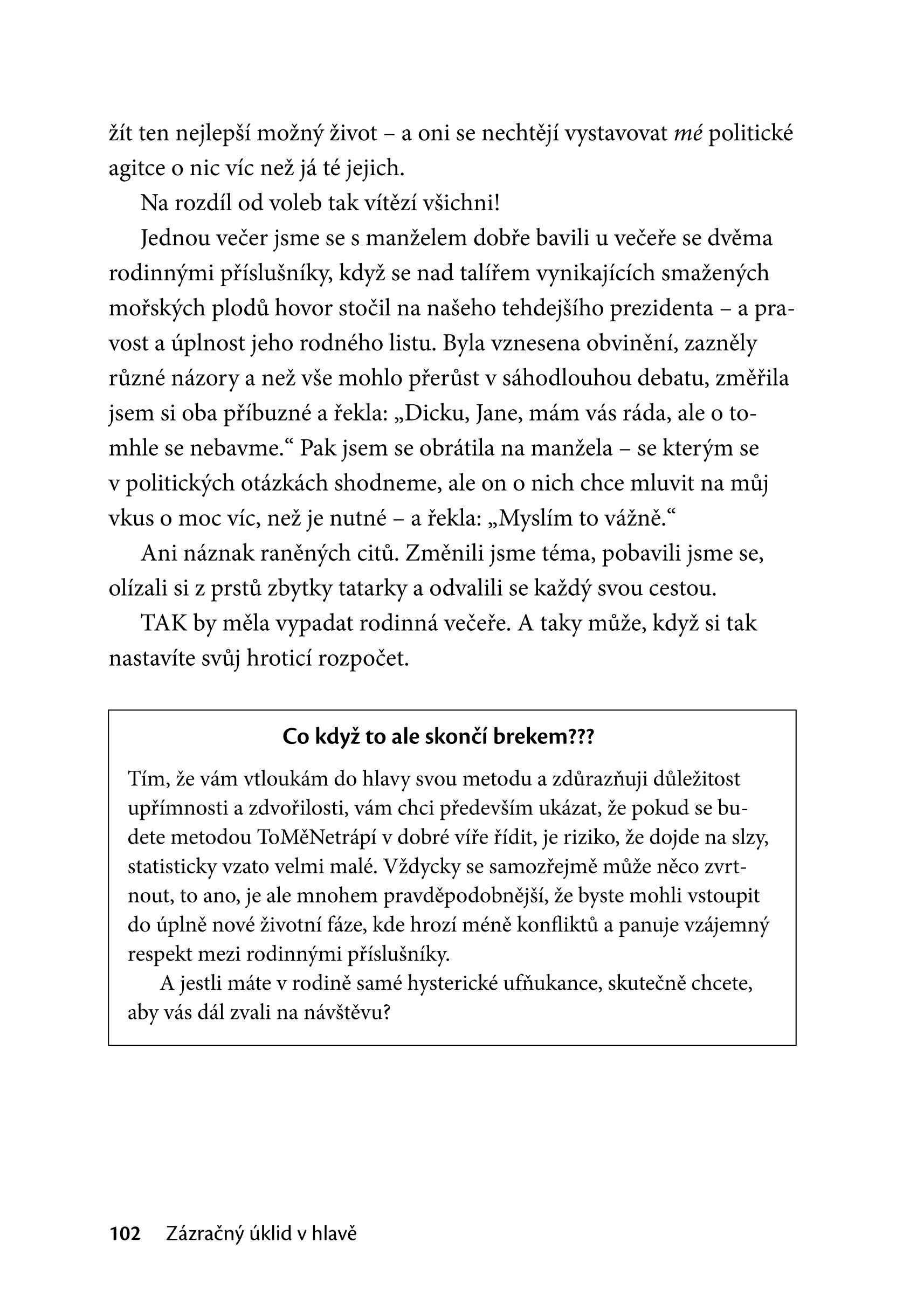 Zázračný úklid v hlavě