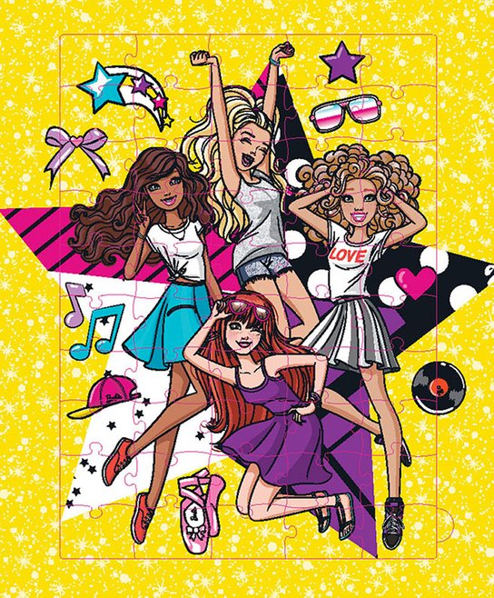 Barbie Velká kniha puzzle