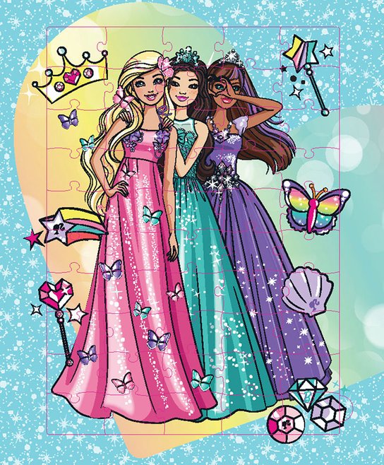 Barbie Velká kniha puzzle