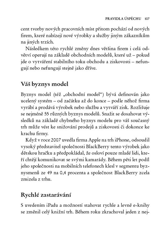 Pravidla úspěchu