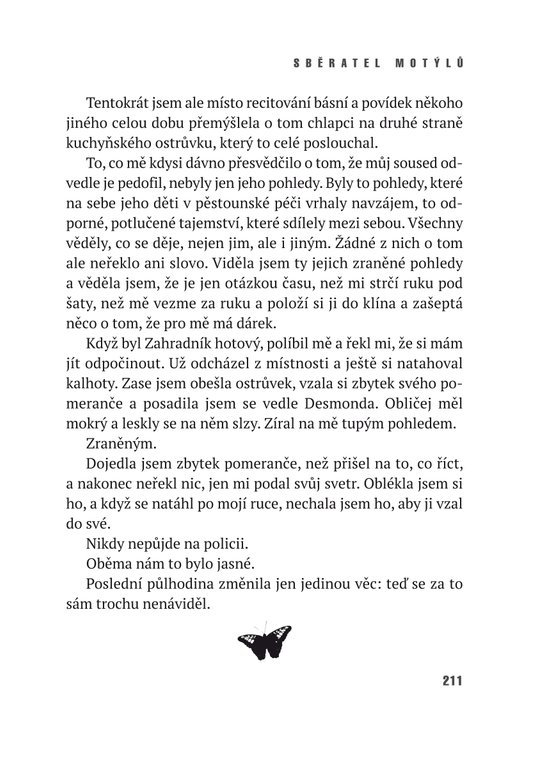 Sběratel motýlů (brož.)