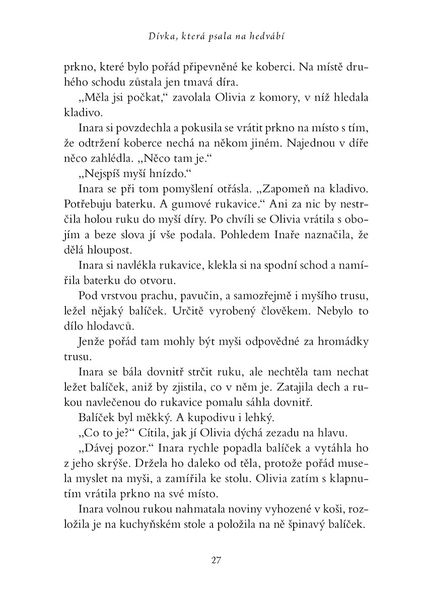 Dívka, která psala na hedvábí