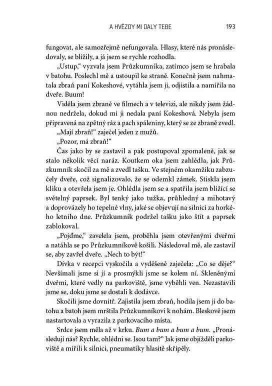 A hvězdy mi daly tebe