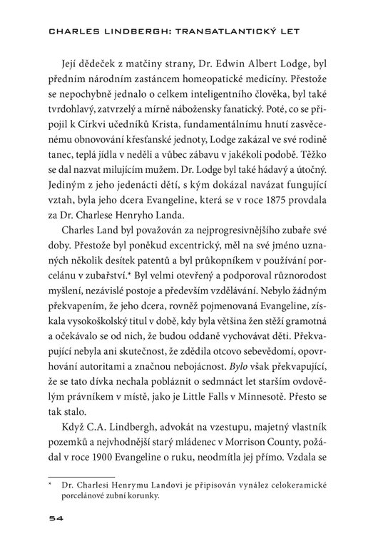 Charles Lindbergh: Transatlantický let