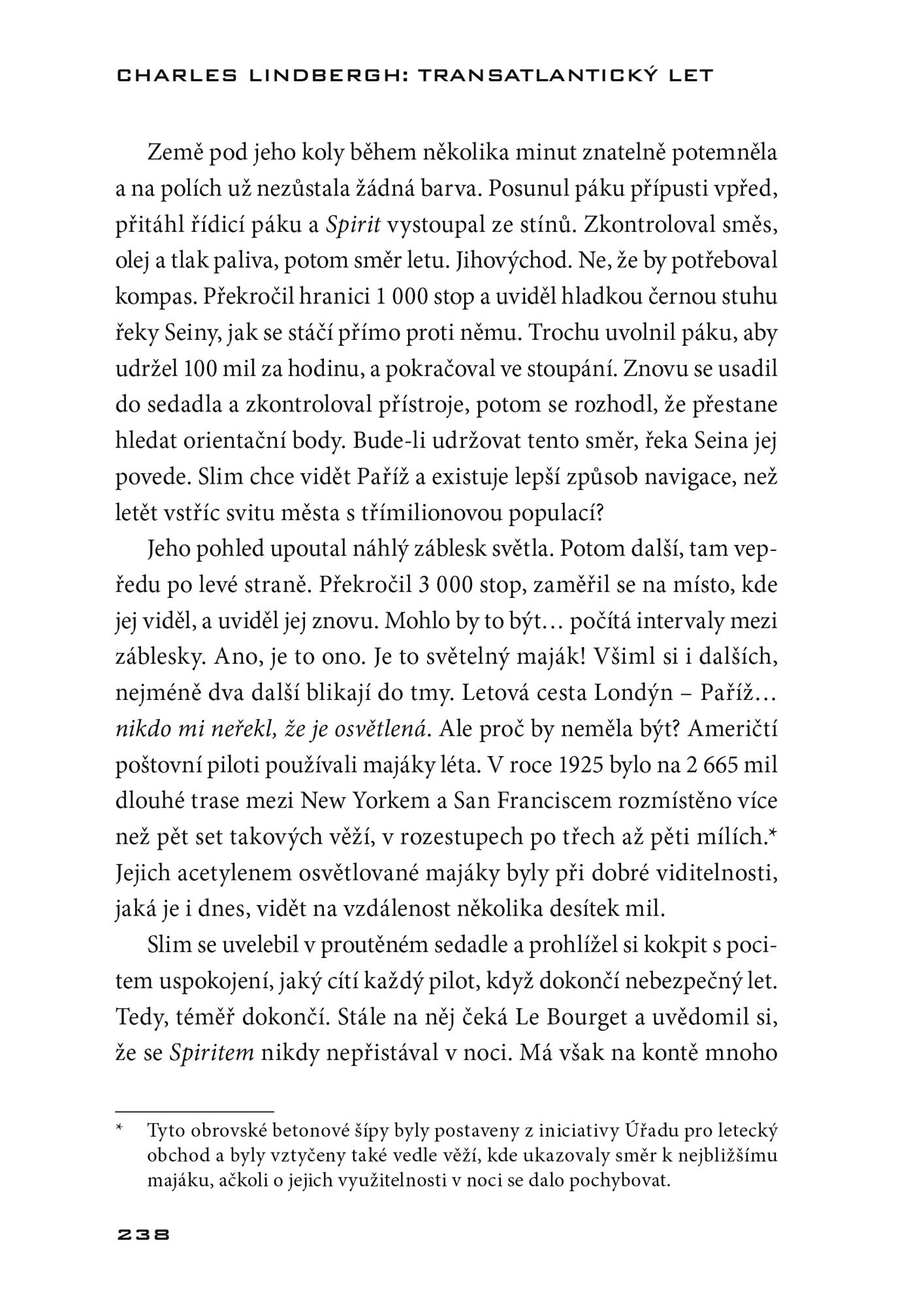 Charles Lindbergh: Transatlantický let