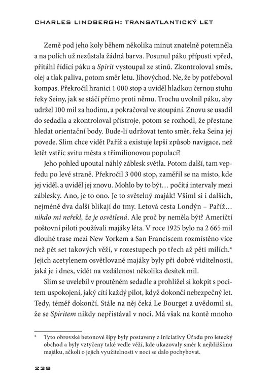 Charles Lindbergh: Transatlantický let