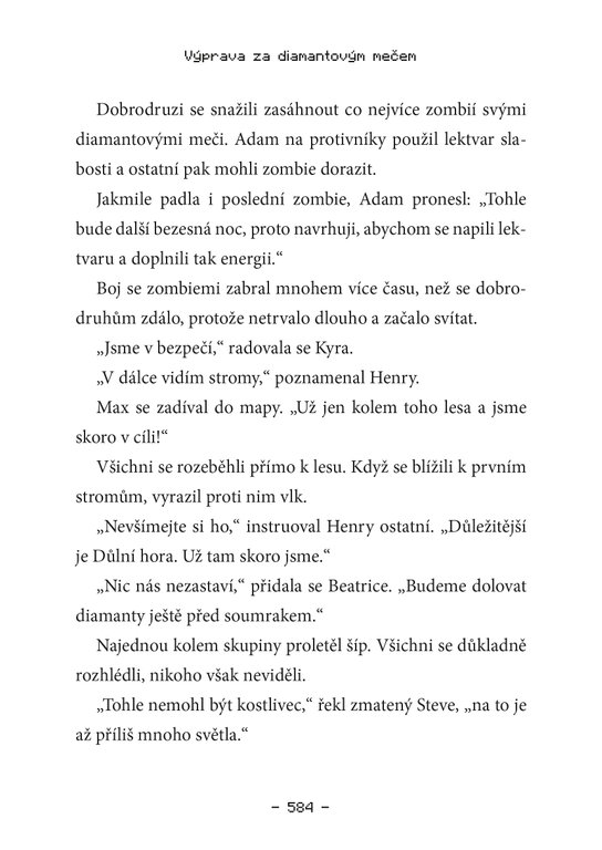 Výprava za diamantovým mečem