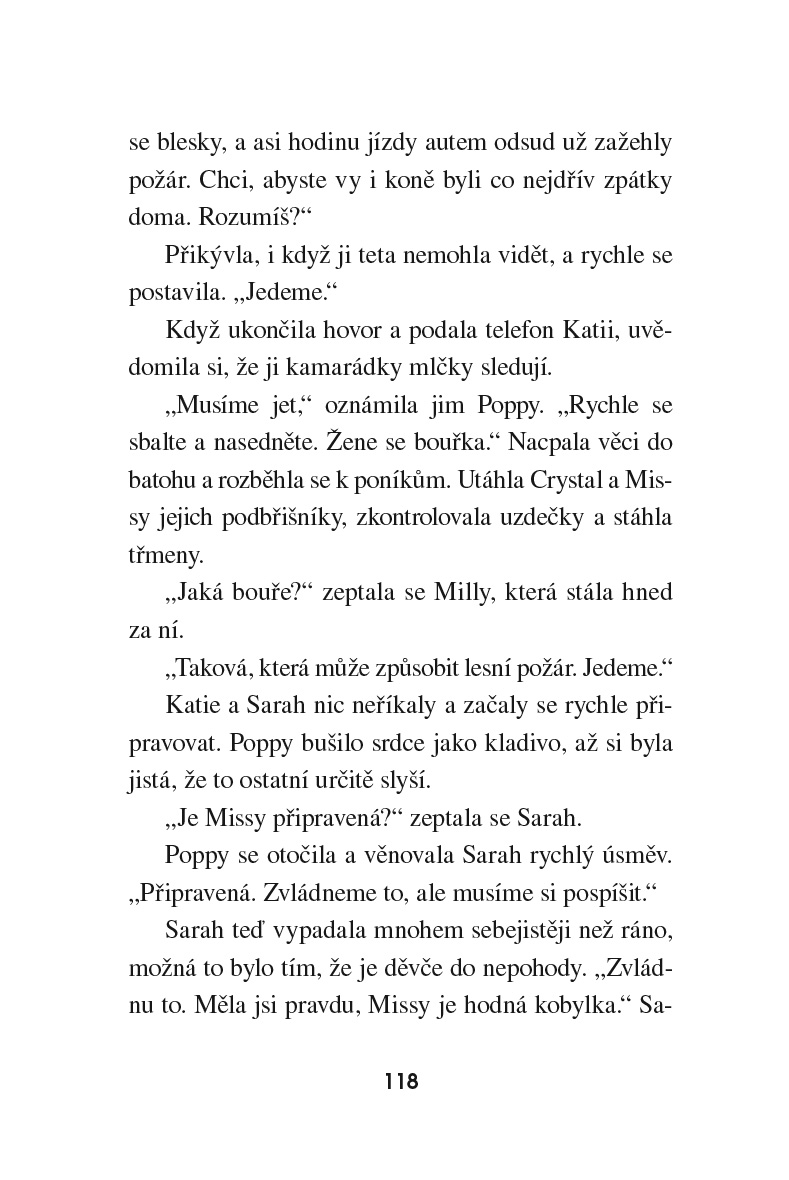 Stáje Zlatá hvězda – Ztraceny v bouřce