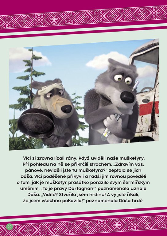 Máša a medvěd - Tři mušketýři
